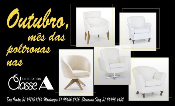 Outubro, m�s das Poltronas!